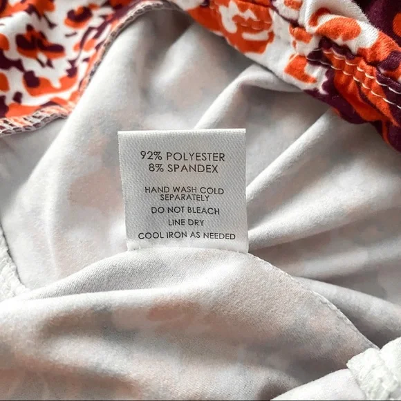 Maroon & Orange Legging - Picture 4 of 7